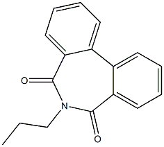  6-Propyl-5H-dibenz[c,e]azepine-5,7(6H)-dione