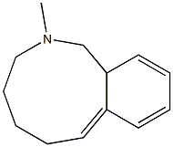 (7Z)-2-Methyl-2,3,4,5,6,11a-hexahydro-1H-2-benzazonine 结构式