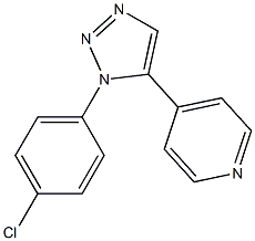 4-[1-(4-Chlorophenyl)-1H-1,2,3-triazol-5-yl]pyridine