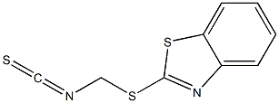 2-(Isothiocyanatomethylthio)benzothiazole Structure