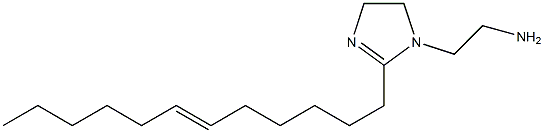 1-(2-Aminoethyl)-2-(6-dodecenyl)-2-imidazoline Structure