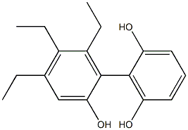 4',5',6'-Triethyl-1,1'-biphenyl-2,2',6-triol