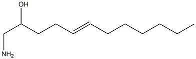 1-Amino-5-dodecen-2-ol 结构式