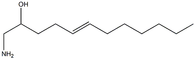 1-Amino-5-dodecen-2-ol,,结构式