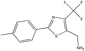 2-(4-Methylphenyl)-4-(trifluoromethyl)-5-aminomethylthiazole