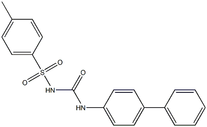 1-[4-Phenylphenyl]-3-(4-methylphenylsulfonyl)urea|