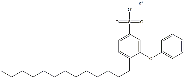 3-Phenoxy-4-tridecylbenzenesulfonic acid potassium salt