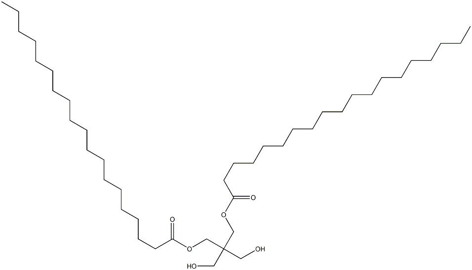 Dinonadecanoic acid 2,2-bis(hydroxymethyl)-1,3-propanediyl ester 结构式