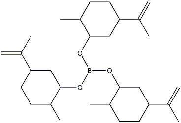 Boric acid tris(5-isopropenyl-2-methylcyclohexyl) ester