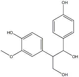  1-(4-Hydroxyphenyl)-2-(3-methoxy-4-hydroxyphenyl)propane-1,3-diol