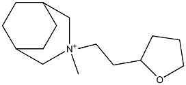 3-Methyl-3-[2-[(tetrahydrofuran)-2-yl]ethyl]-3-azoniabicyclo[3.2.2]nonane