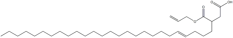 3-(4-Hexacosenyl)succinic acid 1-hydrogen 4-allyl ester|