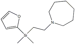 Hexahydro-1-[2-[(2-furanyl)dimethylsilyl]ethyl]-1H-azepine|