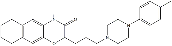 2-[3-[4-(4-Methylphenyl)piperazin-1-yl]propyl]-6,7,8,9-tetrahydro-2H-naphth[2,3-b][1,4]oxazin-3(4H)-one