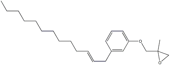 3-(2-Tridecenyl)phenyl 2-methylglycidyl ether