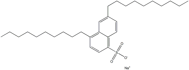  4,6-Didecyl-1-naphthalenesulfonic acid sodium salt