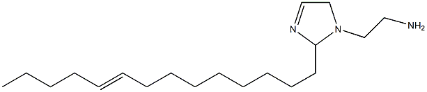 1-(2-アミノエチル)-2-(9-テトラデセニル)-3-イミダゾリン 化学構造式