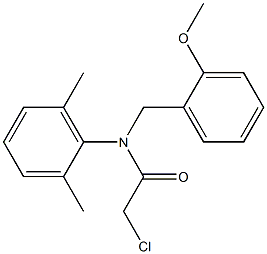 N-(2-Methoxybenzyl)-N-(chloroacetyl)-2,6-dimethylaniline