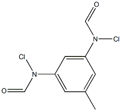 1,3-Bis(chloroformylamino)-5-methylbenzene Structure