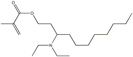 Methacrylic acid 3-(diethylamino)undecyl ester