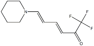 (3E,5E)-6-Piperidino-1,1,1-trifluoro-3,5-hexadien-2-one