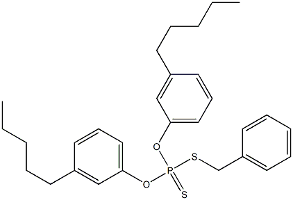  Dithiophosphoric acid O,O-bis(3-pentylphenyl)S-benzyl ester