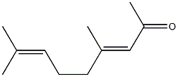 2,6-Dimethyl-2,6-nonadien-8-one 结构式