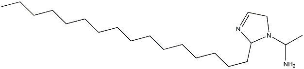 1-(1-Aminoethyl)-2-hexadecyl-3-imidazoline,,结构式