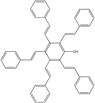Pentastyrylphenol,,结构式