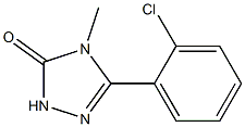 4-Methyl-5-(2-chlorophenyl)-2H-1,2,4-triazol-3(4H)-one