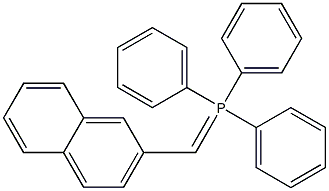 Triphenyl[(2-naphtyl)methylene]phosphorane 结构式