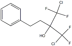 1,1-Bis(chlorodifluoromethyl)-3-phenyl-1-propanol