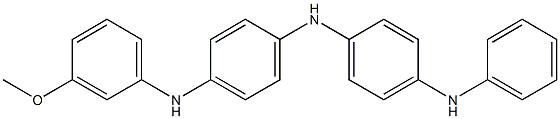 N-[4-(4-Anilinoanilino)phenyl]-m-anisidine 结构式