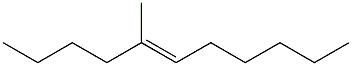 (E)-5-Methyl-5-undecene Structure