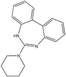 6-Piperidino-5H-dibenzo[d,f][1,3]diazepine|