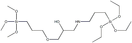 1-[3-(Triethoxysilyl)propylamino]-3-[3-(trimethoxysilyl)propoxy]-2-propanol