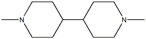 1,1'-Dimethyl-4,4'-bipiperidine Structure