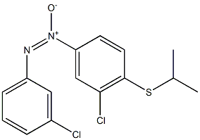 3',5-Dichloro-4-(isopropylthio)azoxybenzene 结构式