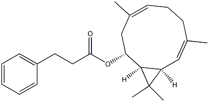 3-Phenylpropenoic acid (1S,2R,4E,8E,10R)-4,8,11,11-tetramethylbicyclo[8.1.0]undeca-4,8-dien-2-yl ester