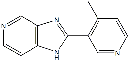 2-(4-Methylpyridin-3-yl)-1H-imidazo[4,5-c]pyridine|