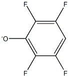 2,3,5,6-Tetrafluorophenolate Structure