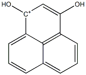 1,3-Dihydroxy-1H-phenalene-1-cation Structure