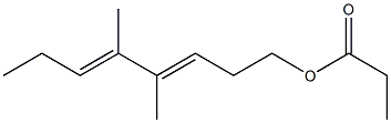 Propionic acid 4,5-dimethyl-3,5-octadienyl ester