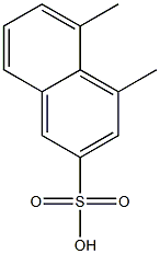4,5-Dimethyl-2-naphthalenesulfonic acid Structure