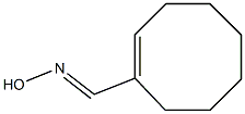 Cyclooctene-1-carbaldehyde oxime Structure