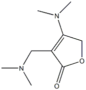 4-(Dimethylamino)-3-(dimethylaminomethyl)-2(5H)-furanone,,结构式