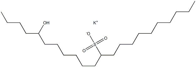 18-Hydroxydocosane-11-sulfonic acid potassium salt|