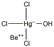 Beryllium hydroxotrichloromercurate(II) Structure