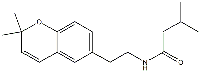 N-[2-(2,2-Dimethyl-2H-1-benzopyran-6-yl)ethyl]-3-methylbutanamide