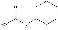 Cyclohexylcarbamic acid Struktur